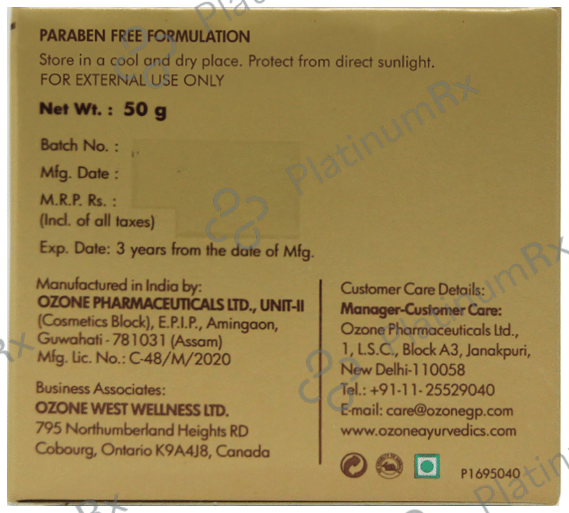 Ozone Glo Radiance Cell Renewal Exfoliant Scrub