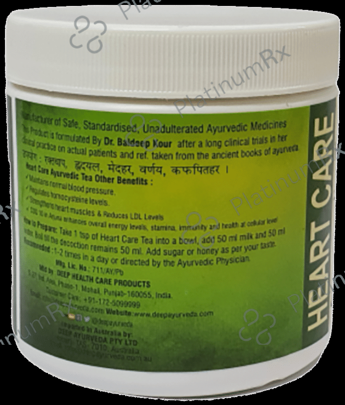 Deep Ayurveda Heart Care Ayurvedic Tea