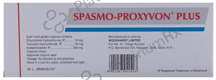 Spasmo-Proxyvon Plus Capsule