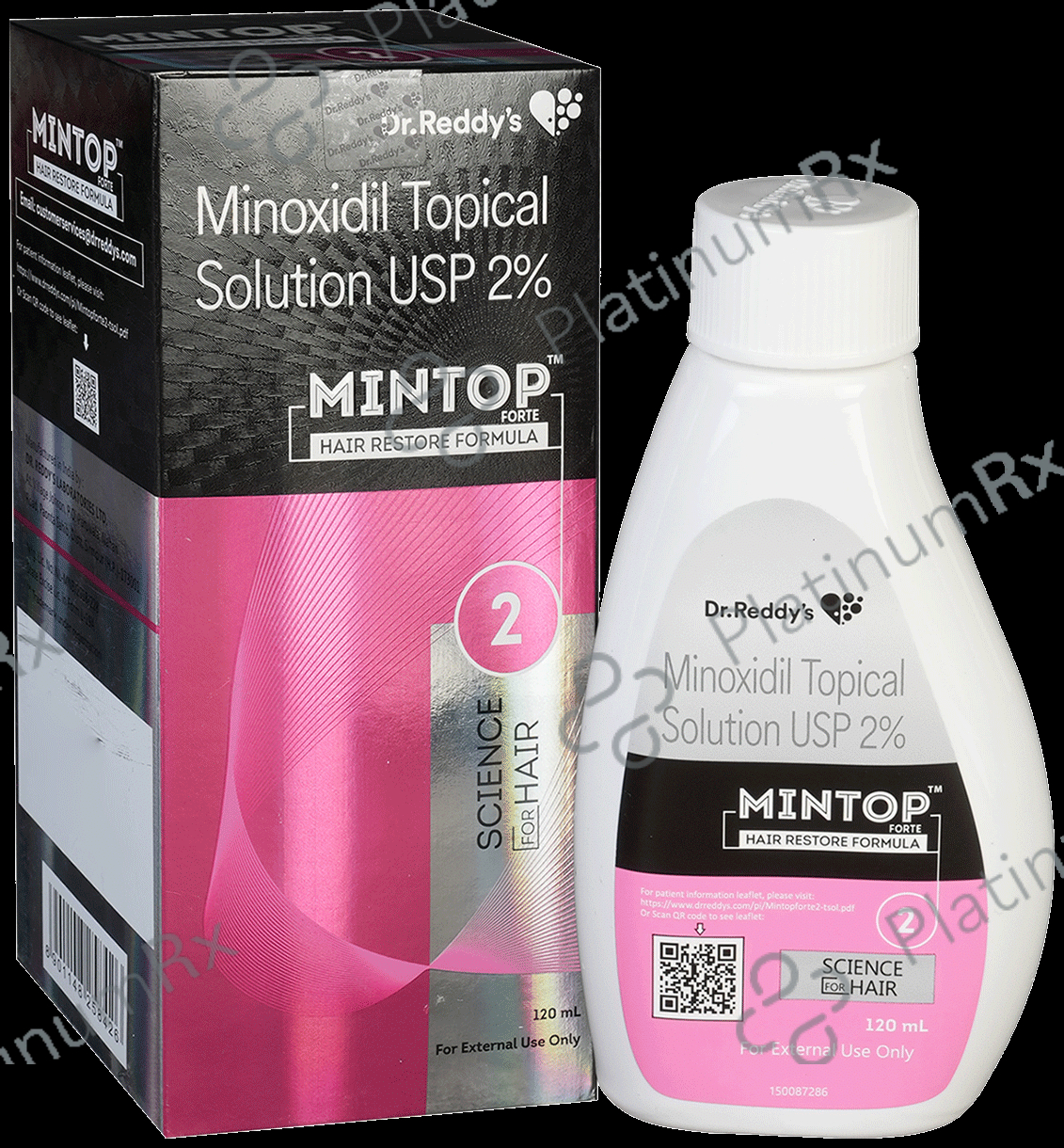 Mintop Forte 2% Hair Restore Formula 120ml