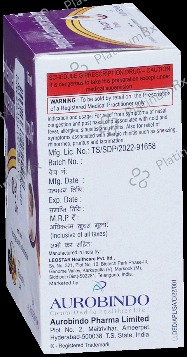 Delcon 5/2mg Drops 15ml