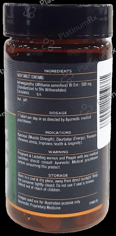 MuscleBlaze Koshaveda Ashwagandha 500mg Tablet