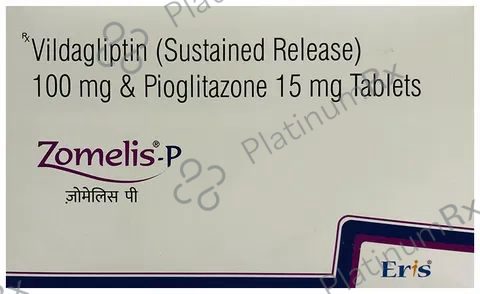 Zomelis P 15/100mg Tablet 15s