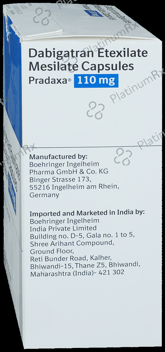 Pradaxa 110mg Capsule 10s
