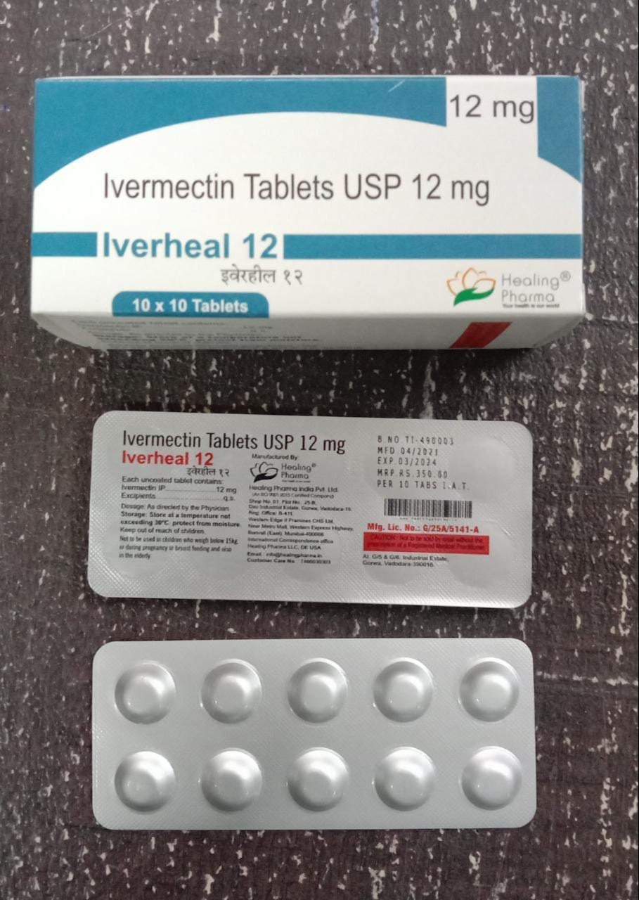 Iverheal 12mg Tab 10s