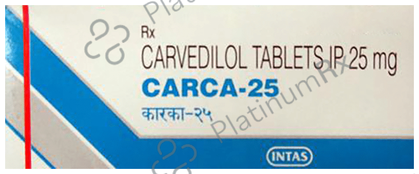 Carca 25mg Tablet 10s