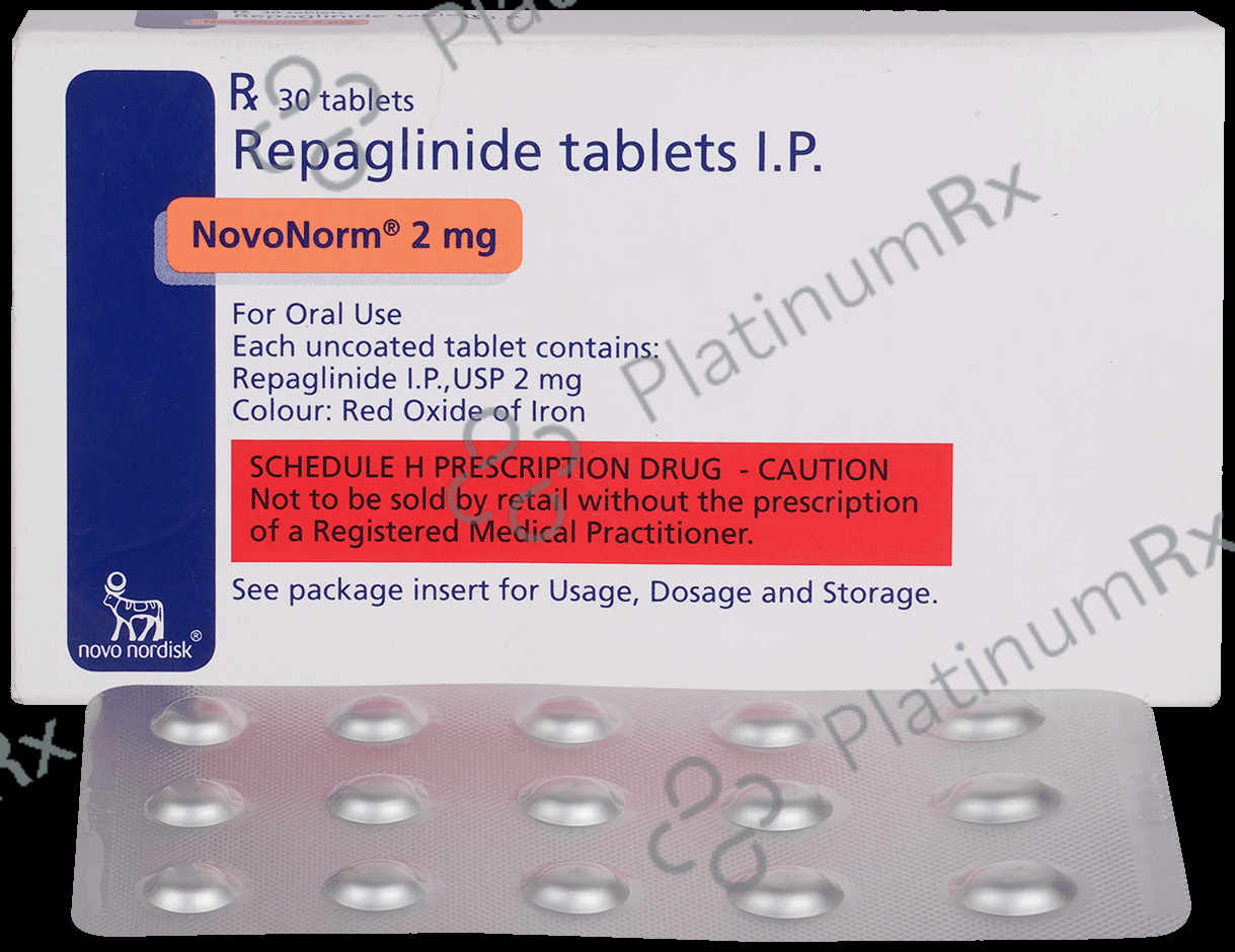 Novonorm 2mg Tablet 30 Tablet
