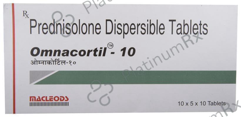 Omnacortil 10mg Tablet DT 10s