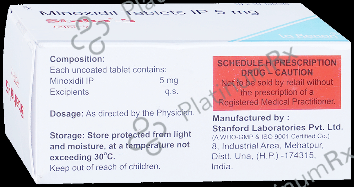 Staha 5mg Tablet