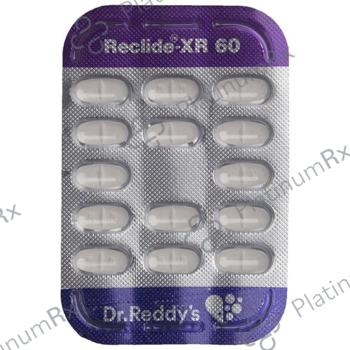 Reclide XR 60mg Tablet ER 15s