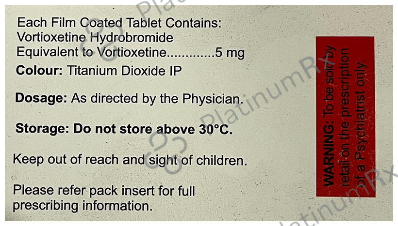 Voxitin 5mg Tablet 10s