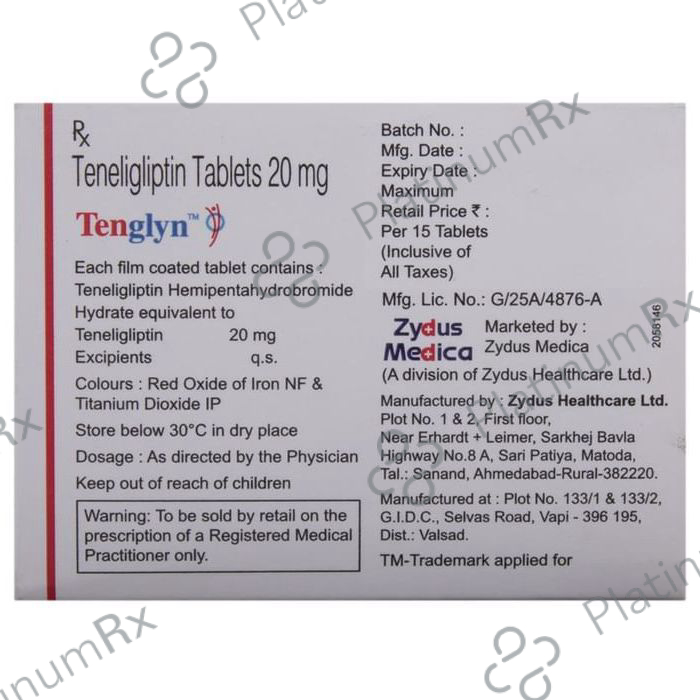 Tenglyn 20mg Tablet 15s