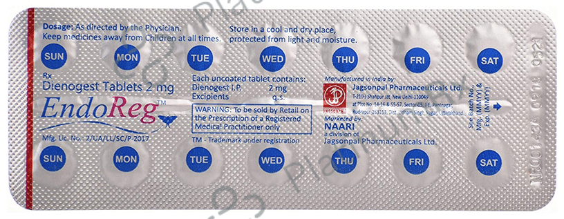 Endoreg 2mg Tablet 14s