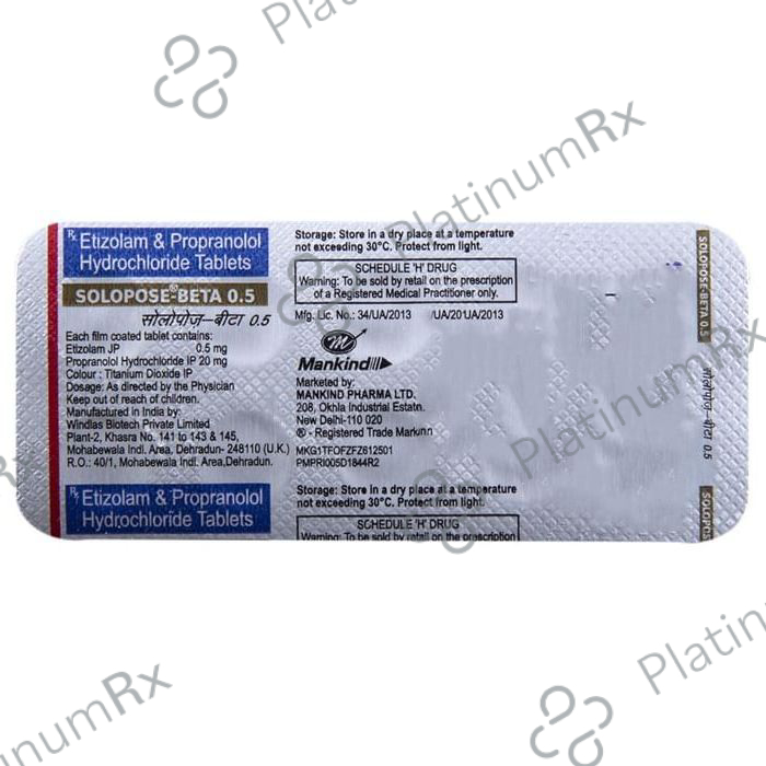 Solopose Beta Tablet