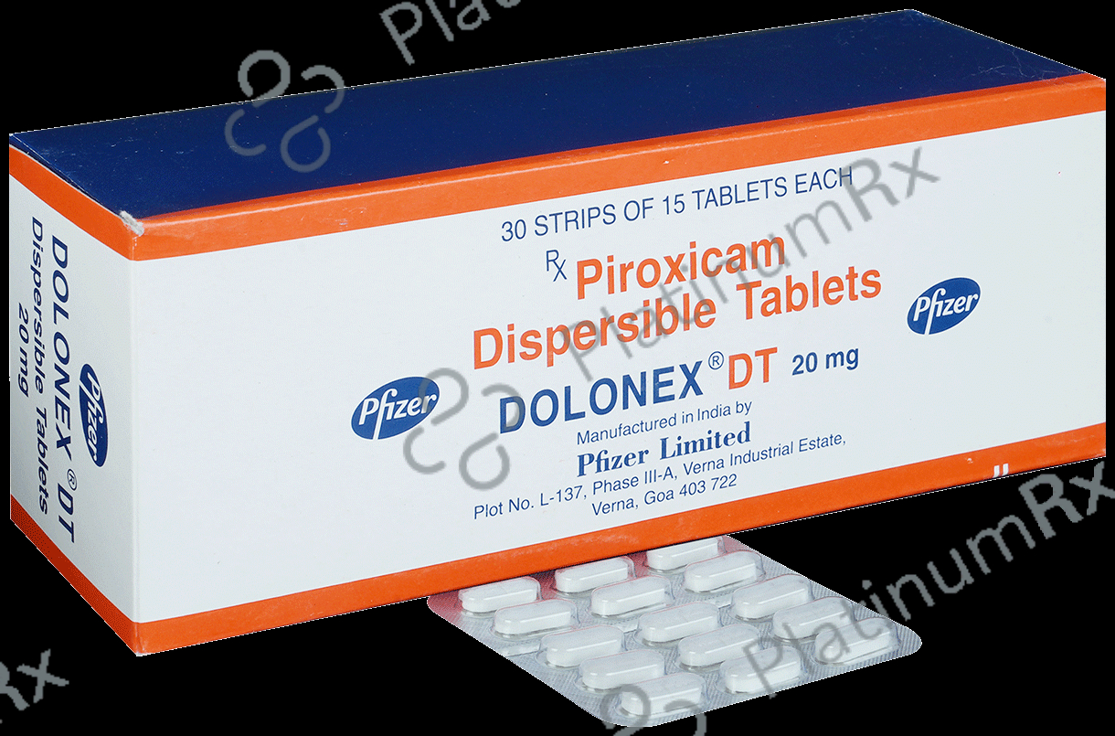 Dolonex DT 20mg Tablet 15s