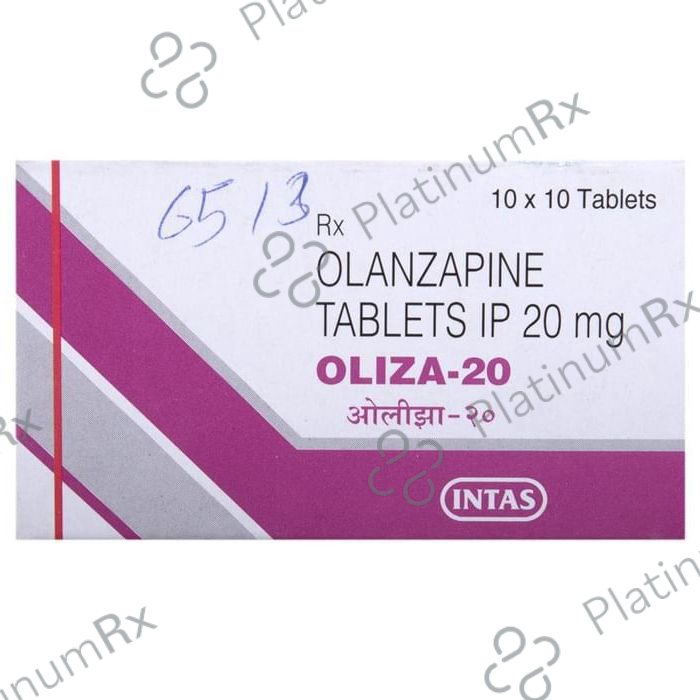 Oliza 20mg Tablet 10s