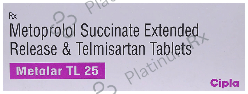 Metolar TL 25/40mg Tablet 10s