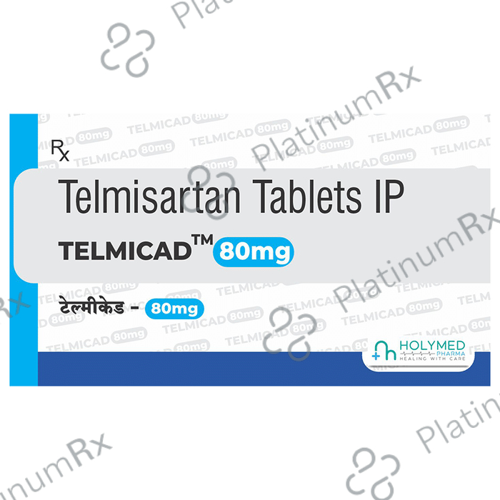 Telmicad 80mg Tablet