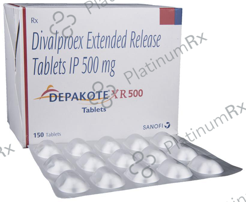 Depakote XR 500mg Tablet 15s