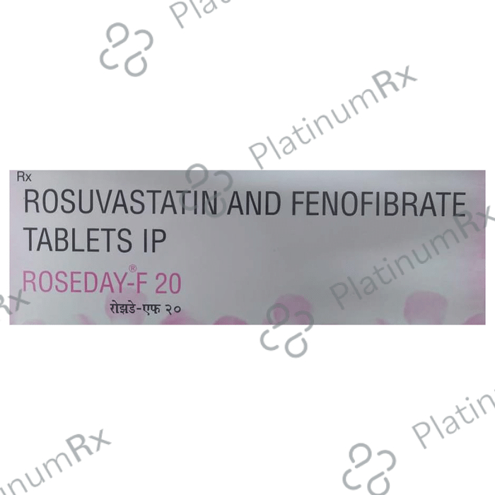 Roseday F 160/20mg Tablet 10s