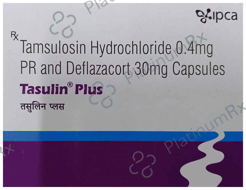 Tasulin Plus 0.4/30mg Capsule 10s