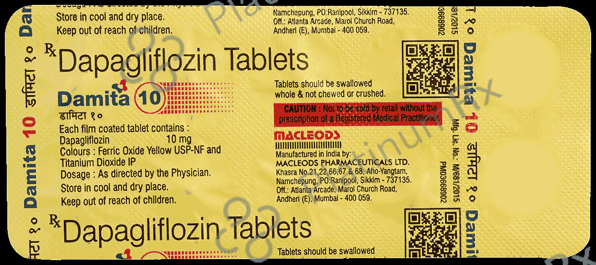 Damita 10mg Tablet 10s