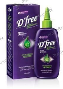 D Free Anti Dandruff Lotion 50 Lotion