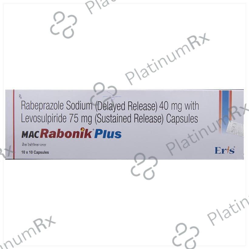 Mac Rabonik Plus 75/40mg Capsule SR 10s