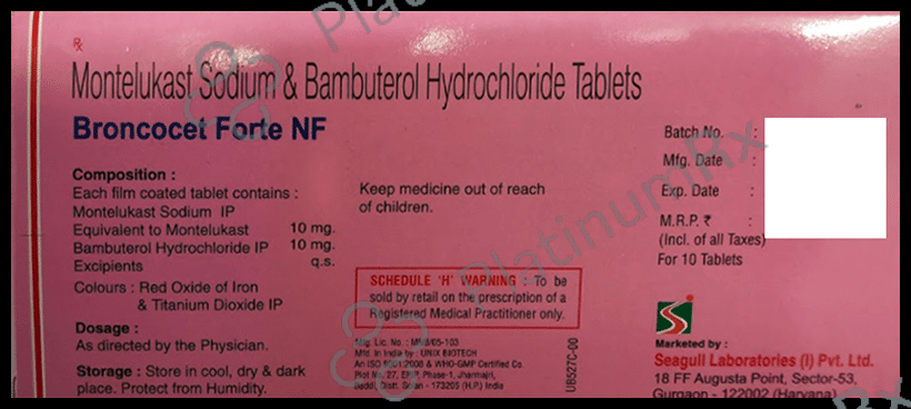 Broncocet-Forte NF Tablet