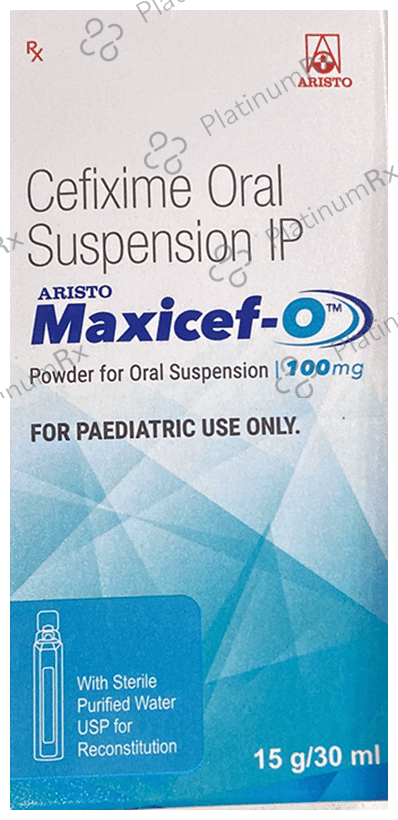 Maxicef O 100mg Oral Suspension 30ml