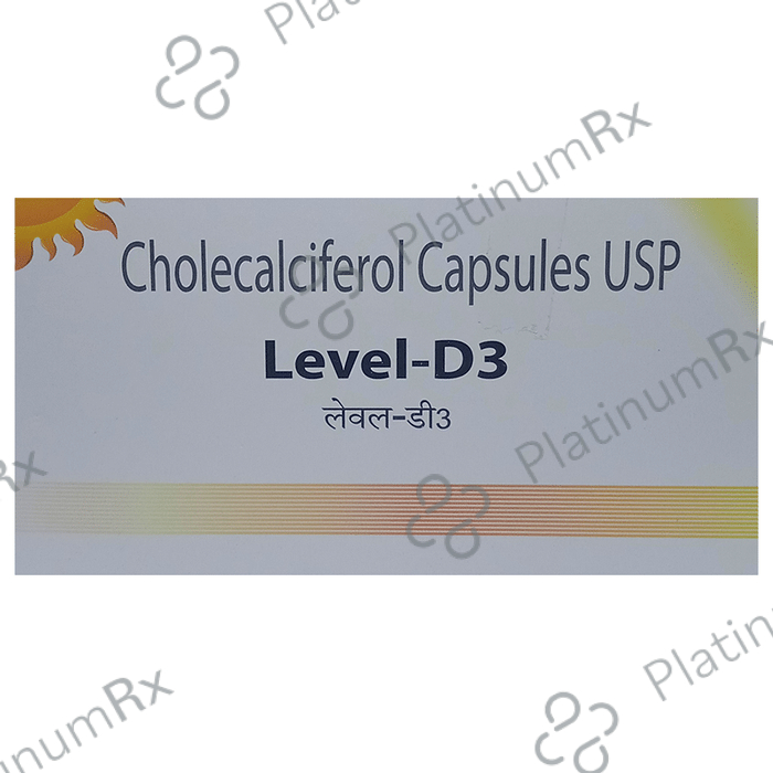 Level-D3 Softgel Capsule