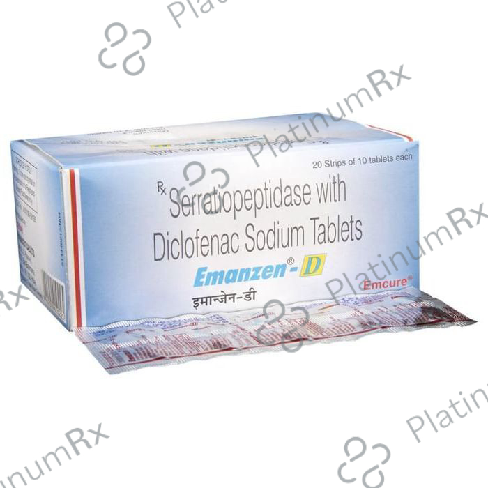 Emanzen D 50/10mg Tablet 10s