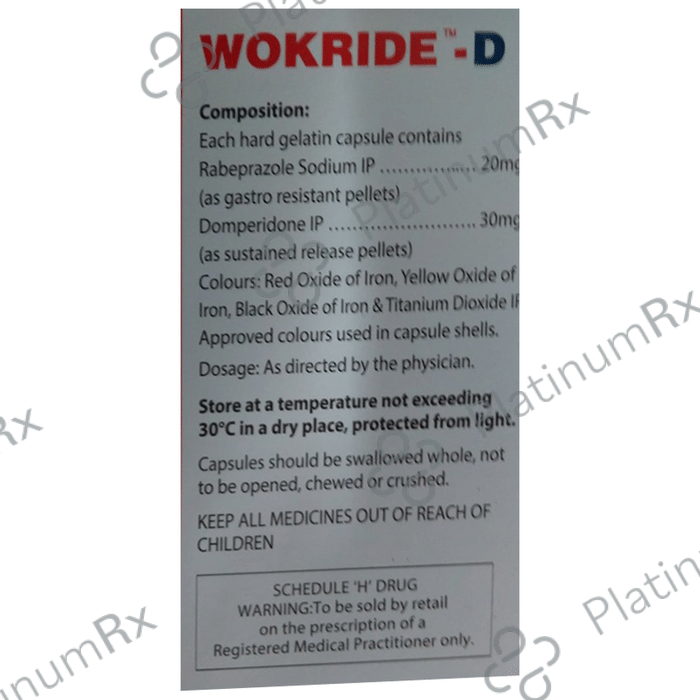 Wokride-D 30mg/20mg Capsule SR