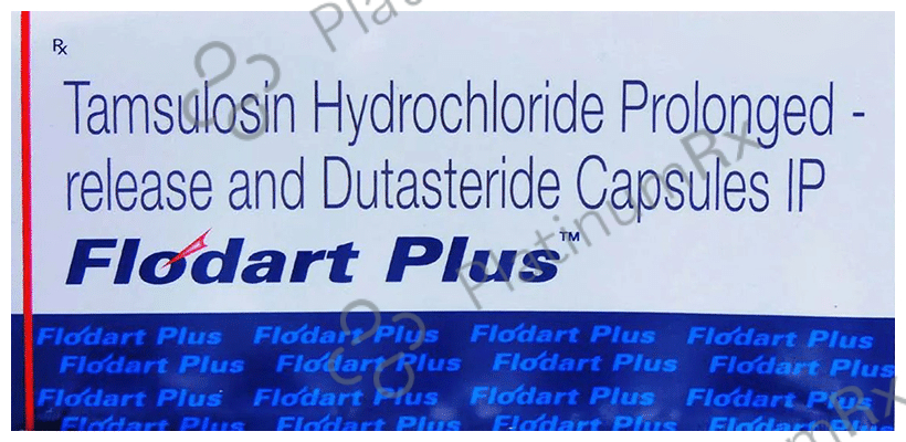 Flodart Plus 0.5/0.4mg Capsule PR 10s