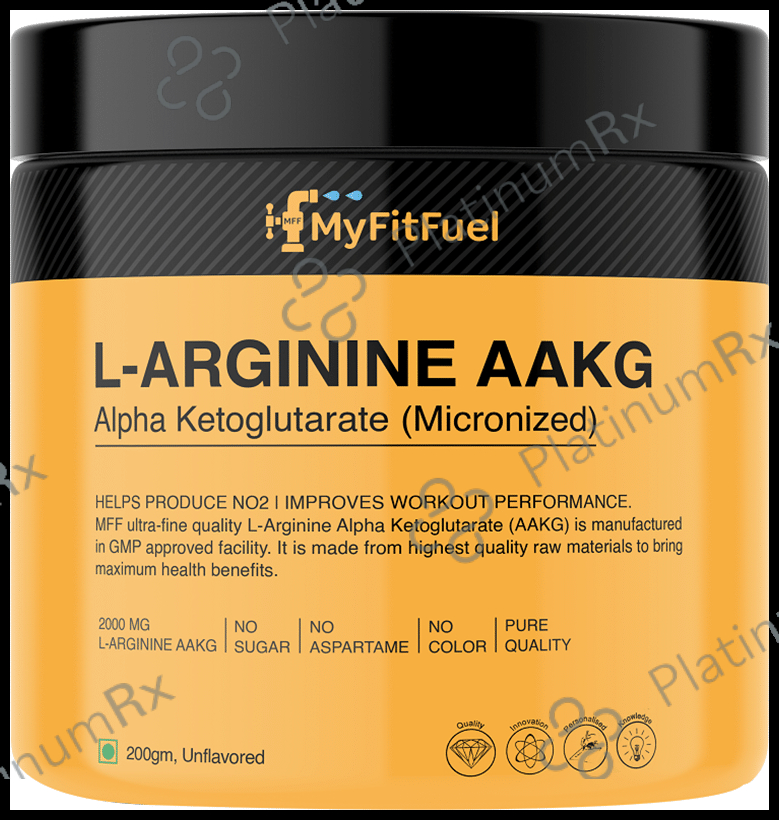 MyFitFuel L-Arginine AAKG Micronized 2000mg Unflavored 200 gm