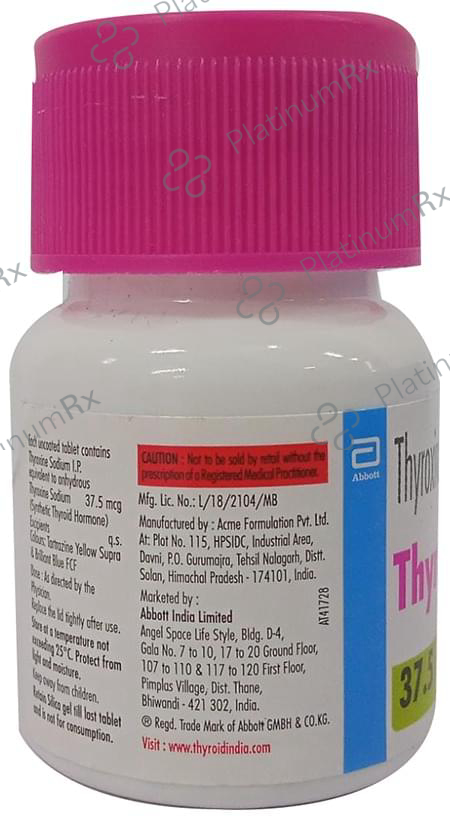 Thyronorm 37.5mcg Tablet 120s
