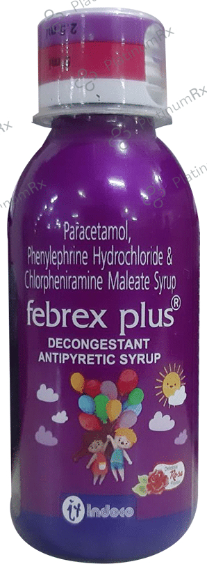 Febrex Plus Syrup Delicious Rose 60 Syrup