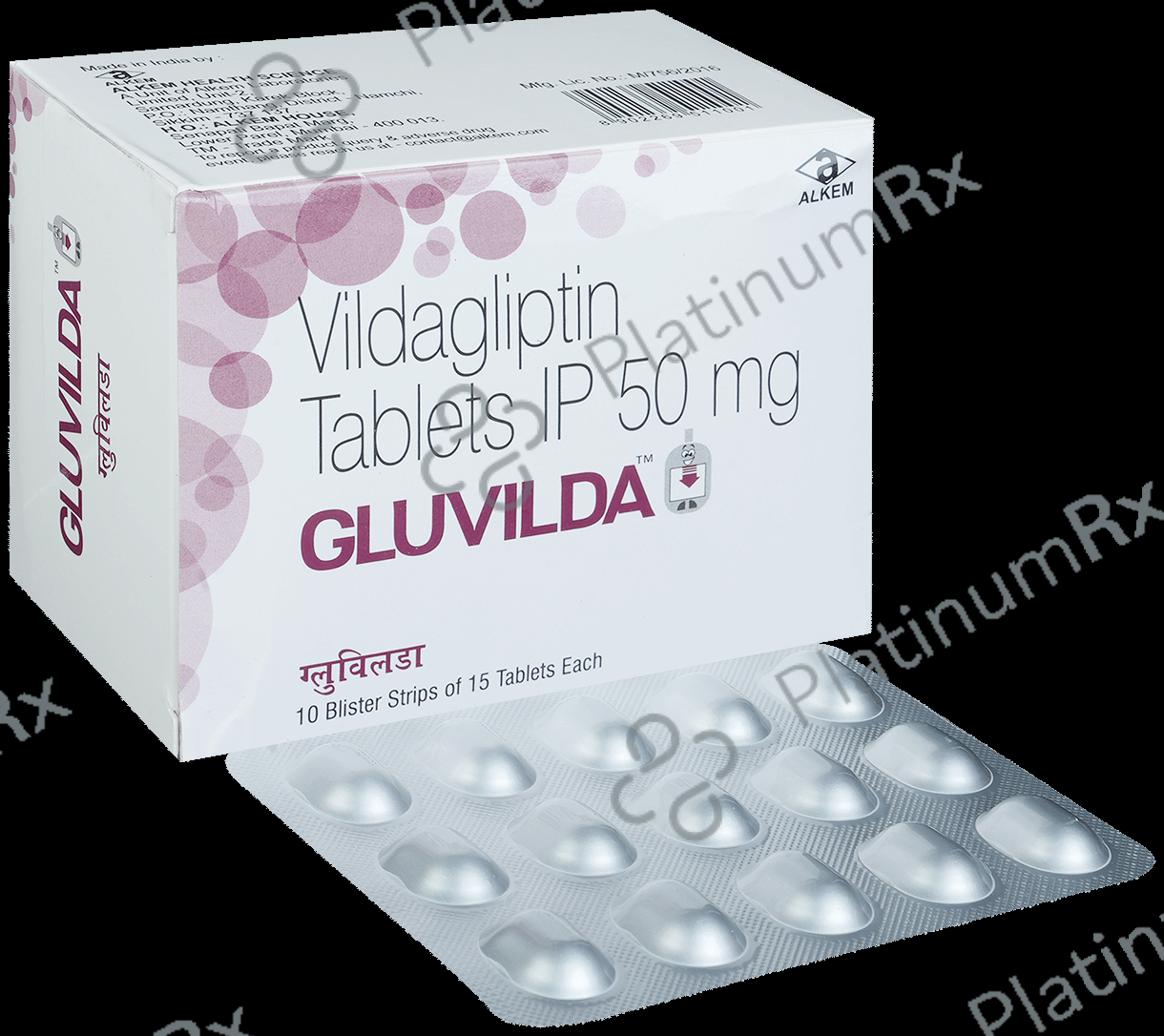Gluvilda 50mg Tablet 15s