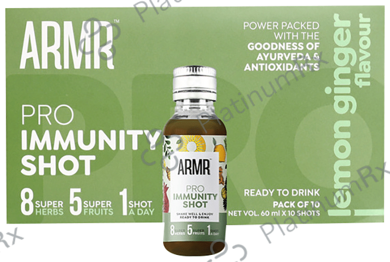 ARMR Pro Immunity Shot (10 Each) Lemon Ginger 1 Pack
