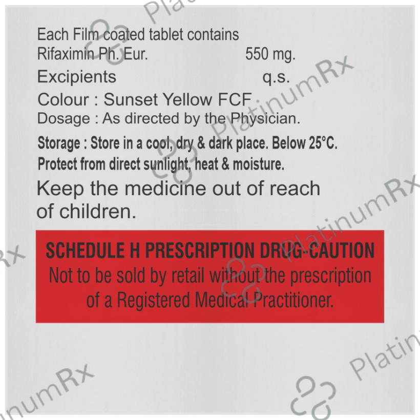 Rifavax 550mg Tablet