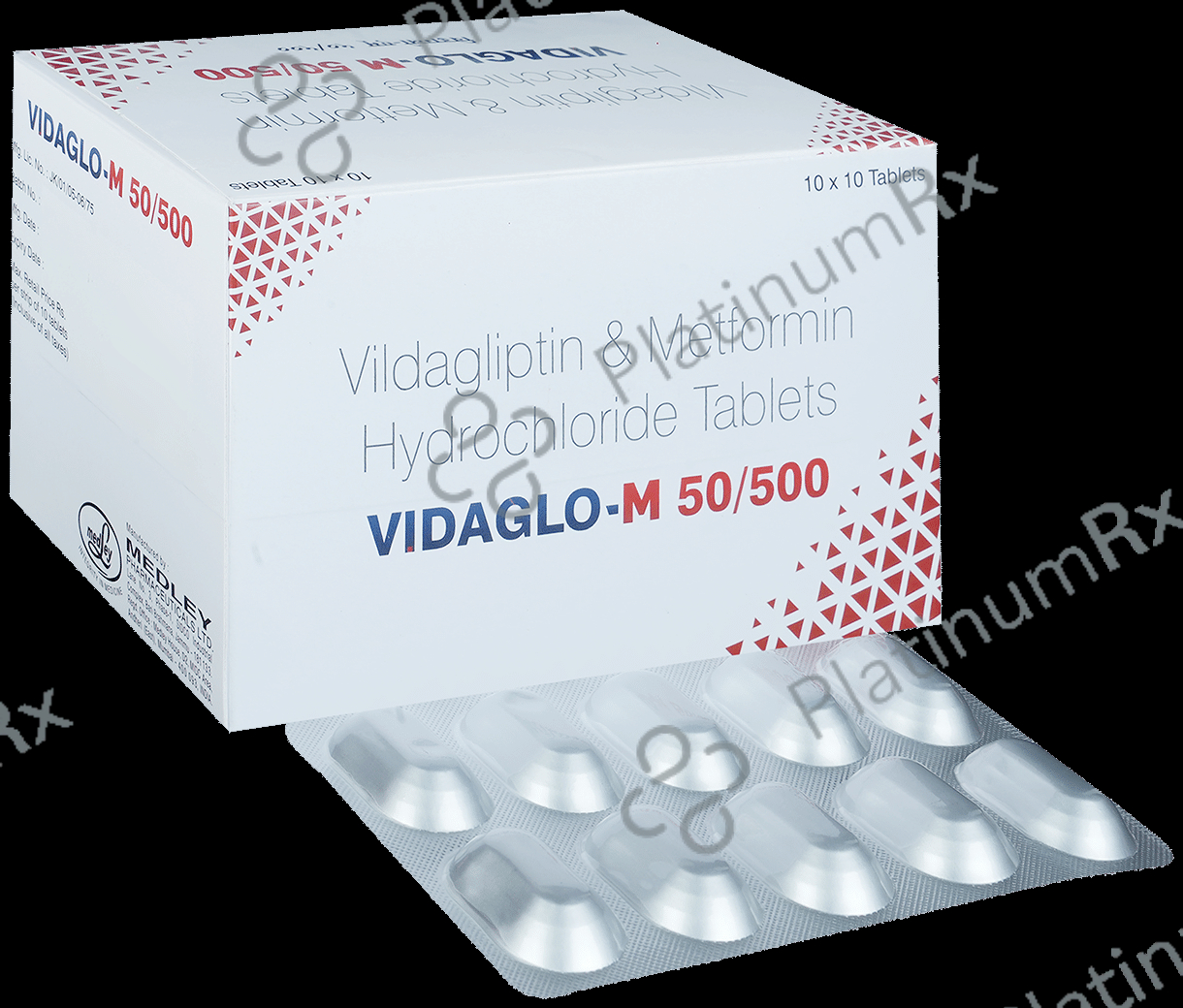 Vidaglo M 50/500mg Tablet 10s