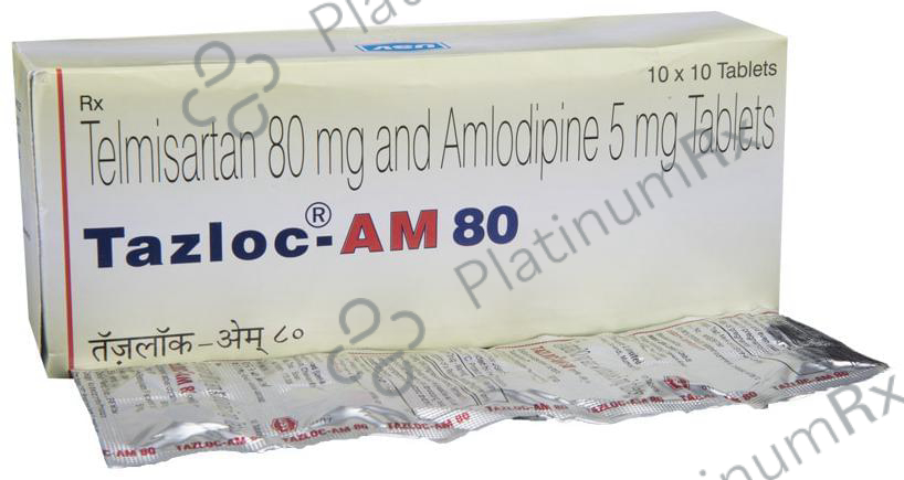 Tazloc AM 80 5/80mg Tablet 10s