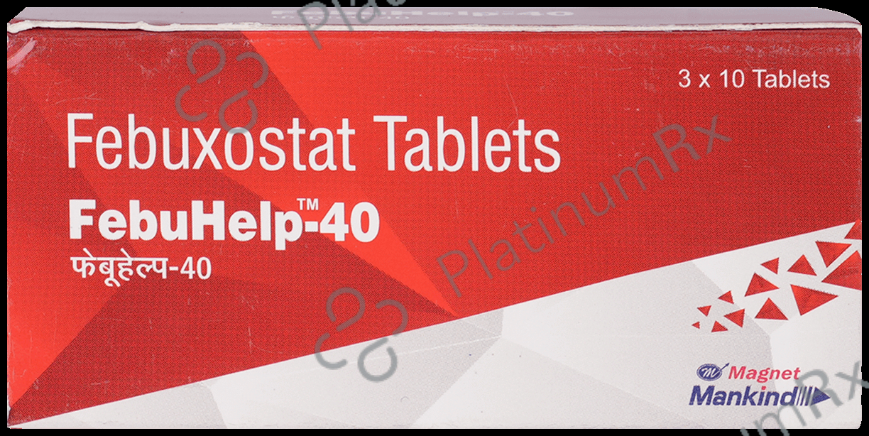 Febuhelp 40mg Tablet 10s