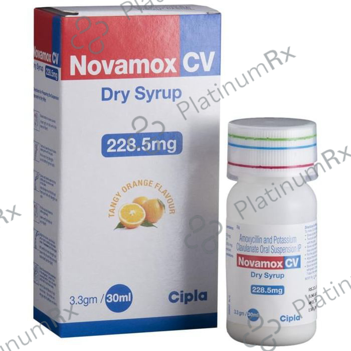 Novamox CV 228.5mg Dry Syrup 30ml