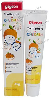 Pigeon Children Orange Toothpaste