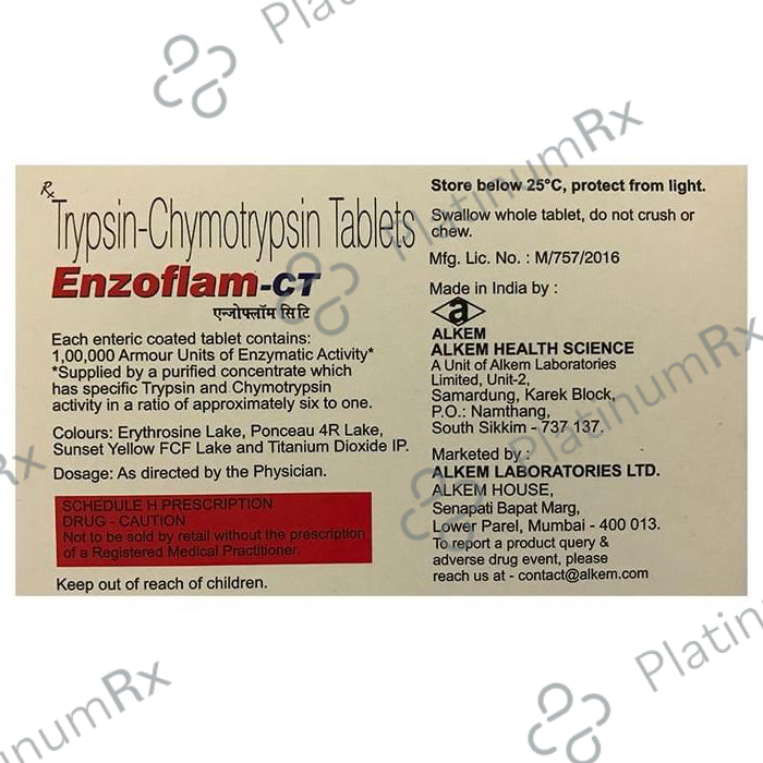Enzoflam CT Tablet 15s