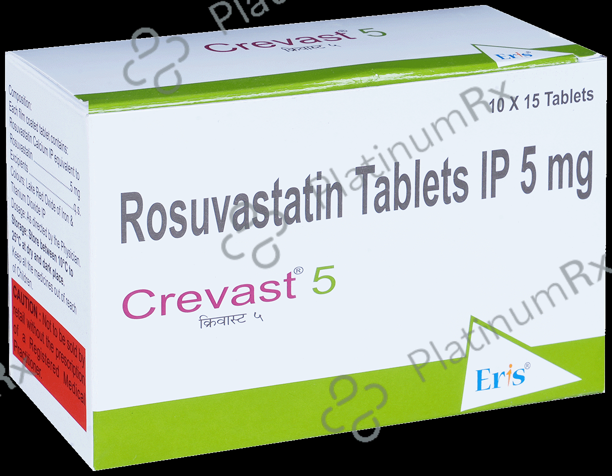 Crevast 5mg Tablet 15s