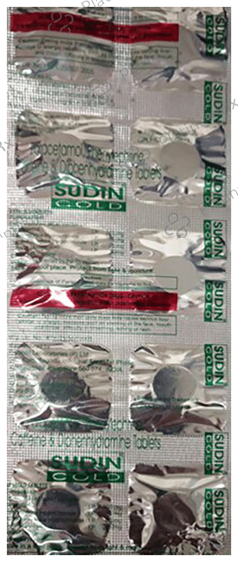 Sudin Cold Tablet 10s