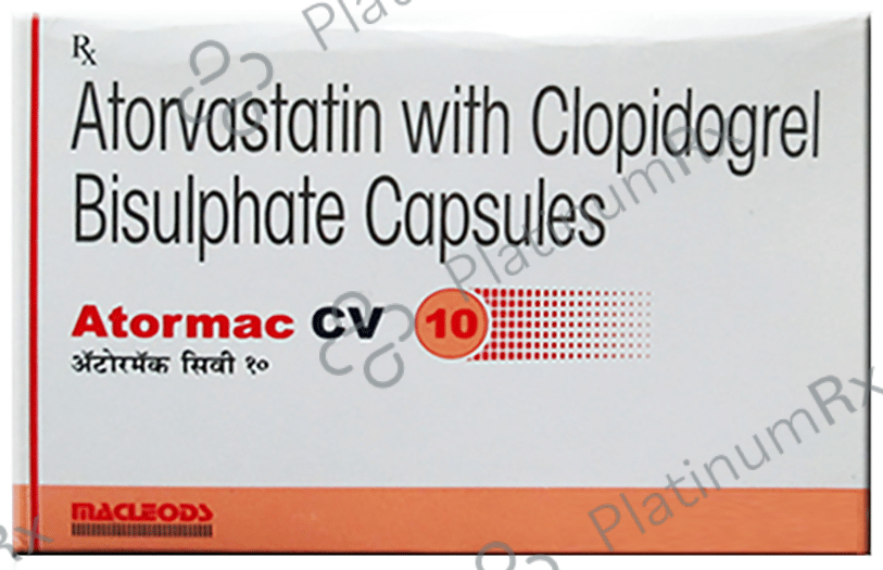 Atormac 10/75mg Capsule 10s