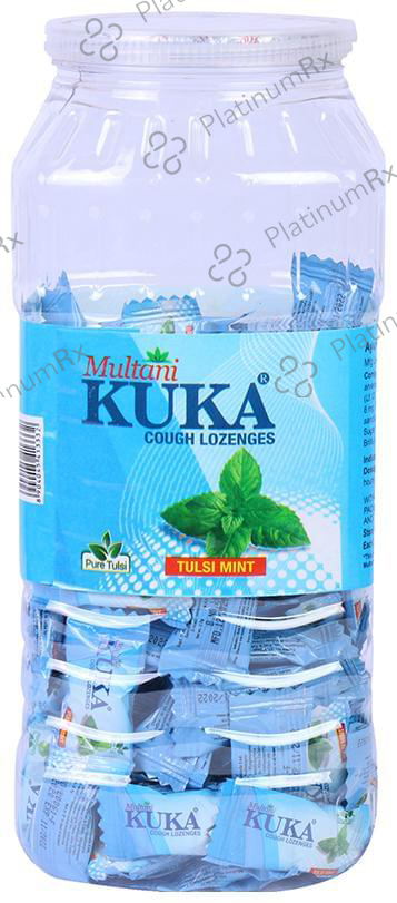 Multani Kuka Cough Lozenges Tulsi Mint
